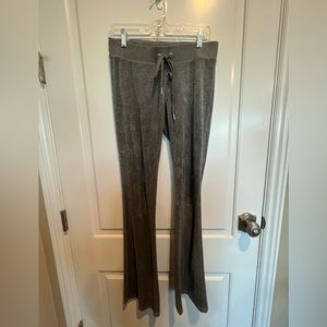 Juicy Couture Gray Velour Pants